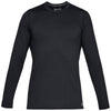 Under Armour Men's Black Fitted Crew Tee