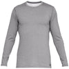 Under Armour Men's Charcoal Light Heather Fitted Crew Tee