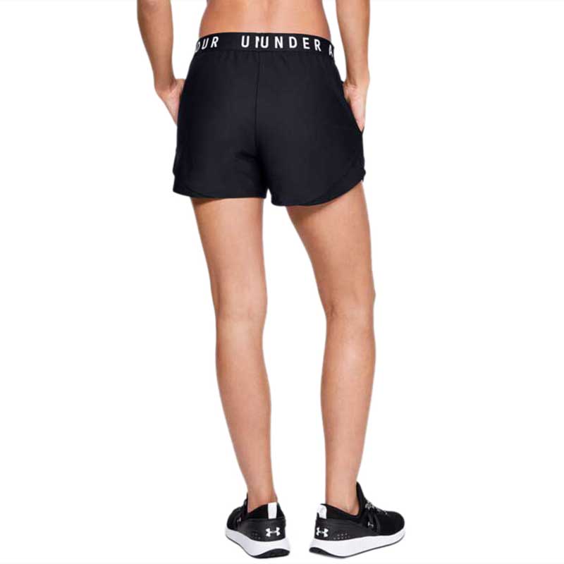 Under Armour Women's Black/Black Play Up Shorts 3.0