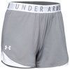 Under Armour Women's True Grey Heather Play Up Shorts 3.0