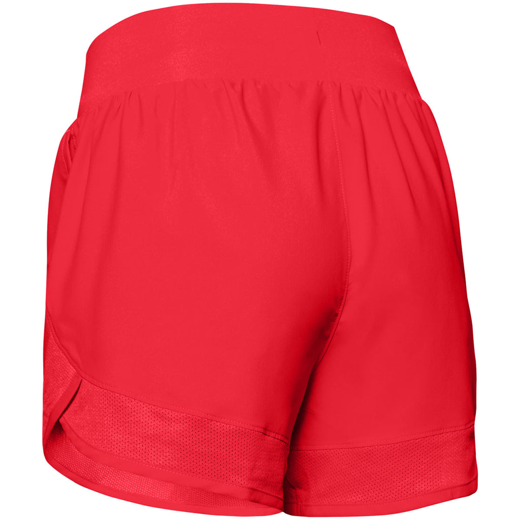 Under Armour Women's Red Woven Training Shorts