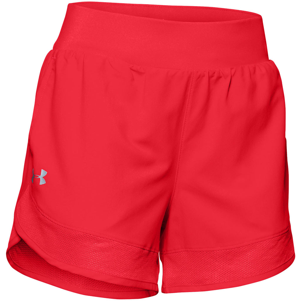 Under Armour Women's Red Woven Training Shorts