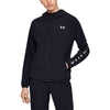 Under Armour Women's Black Woven Hooded Jacket