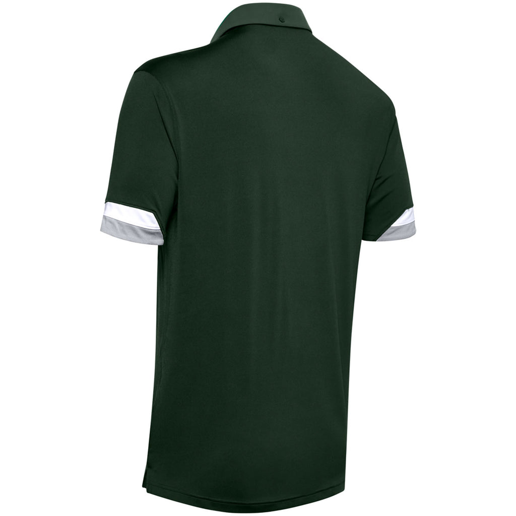 Under Armour Men's Forest Green Trophy Polo