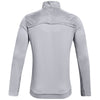 Under Armour Men's Mod Grey/White Command Warm-Up Full-Zip