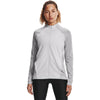Under Armour Women's Halo Grey Layer Up Full Zip