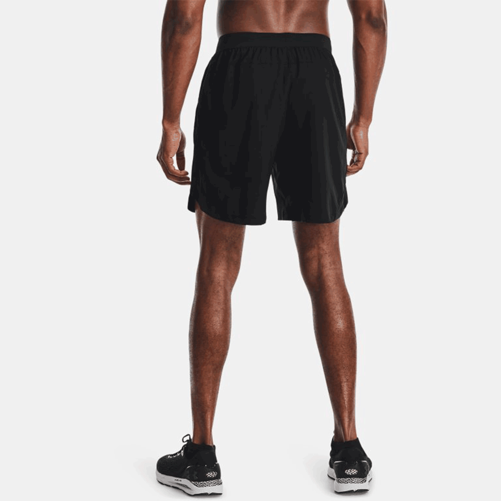 Under Armour Men's Black UA Launch Run 7" Shorts