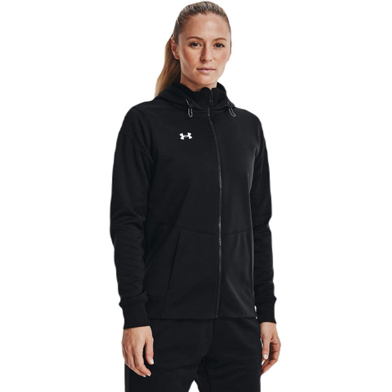 Under Armour Women's Black Fleece Storm Full Zip