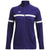 Under Armour Women's Purple/White Team Knit Warm Up Full-Zip