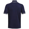 Under Armour Men's Midnight Navy/White Team Tipped Polo