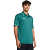 Under Armour Men's Coastal Teal/White Team Tipped Polo