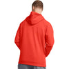 Under Armour Men's Dark Orange/White Rival Fleece Hoodie