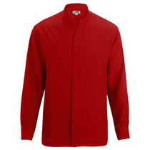 Edwards Men's Red Stand-Up Collar Shirt