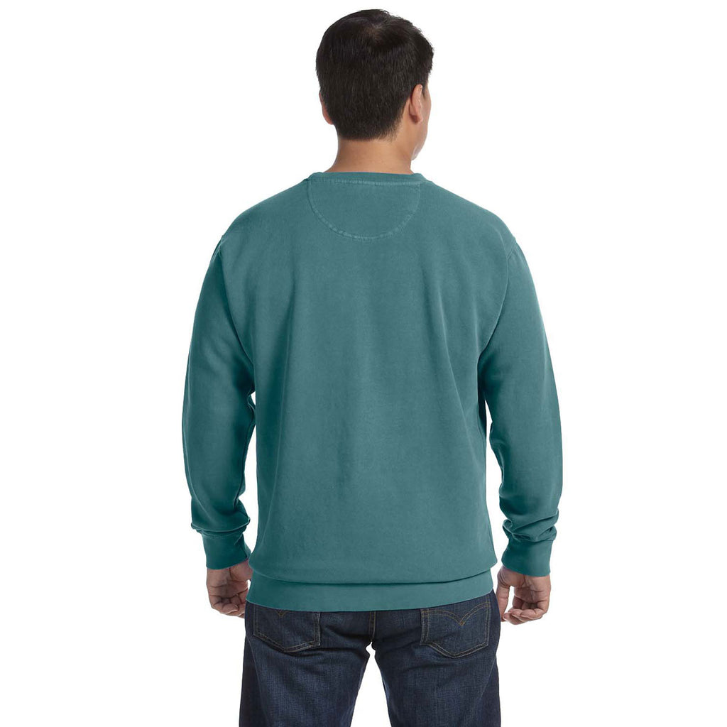 Comfort Colors Men's Blue Spruce 9.5 oz. Crewneck Sweatshirt