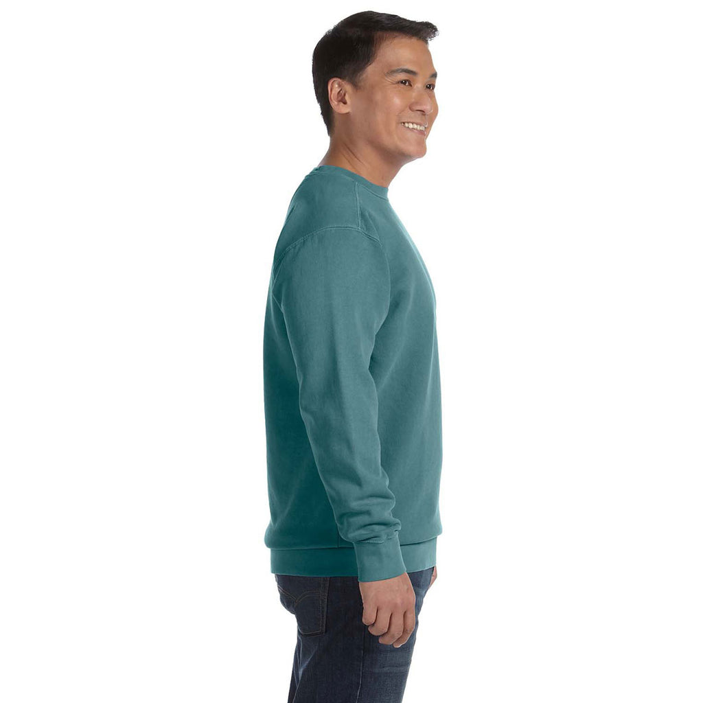 Comfort Colors Men's Blue Spruce 9.5 oz. Crewneck Sweatshirt