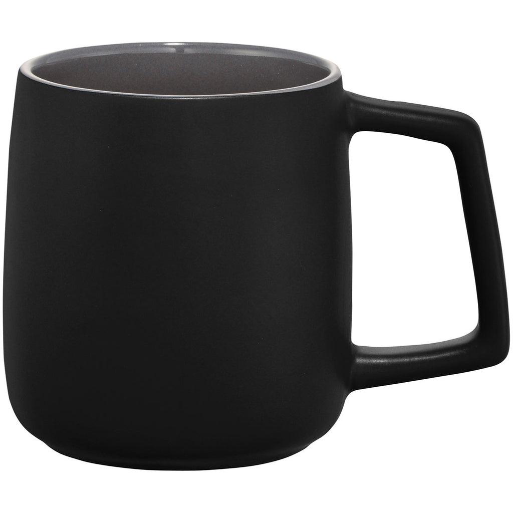 Leed's Black Sienna Ceramic Mug 14oz