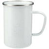 Leed's White Speckled Enamel Metal Mug 22 oz