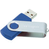 Leed's Corporate Blue Rotate Flash Drive 8GB