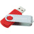 Leed's Corporate Red Rotate Flash Drive 8GB
