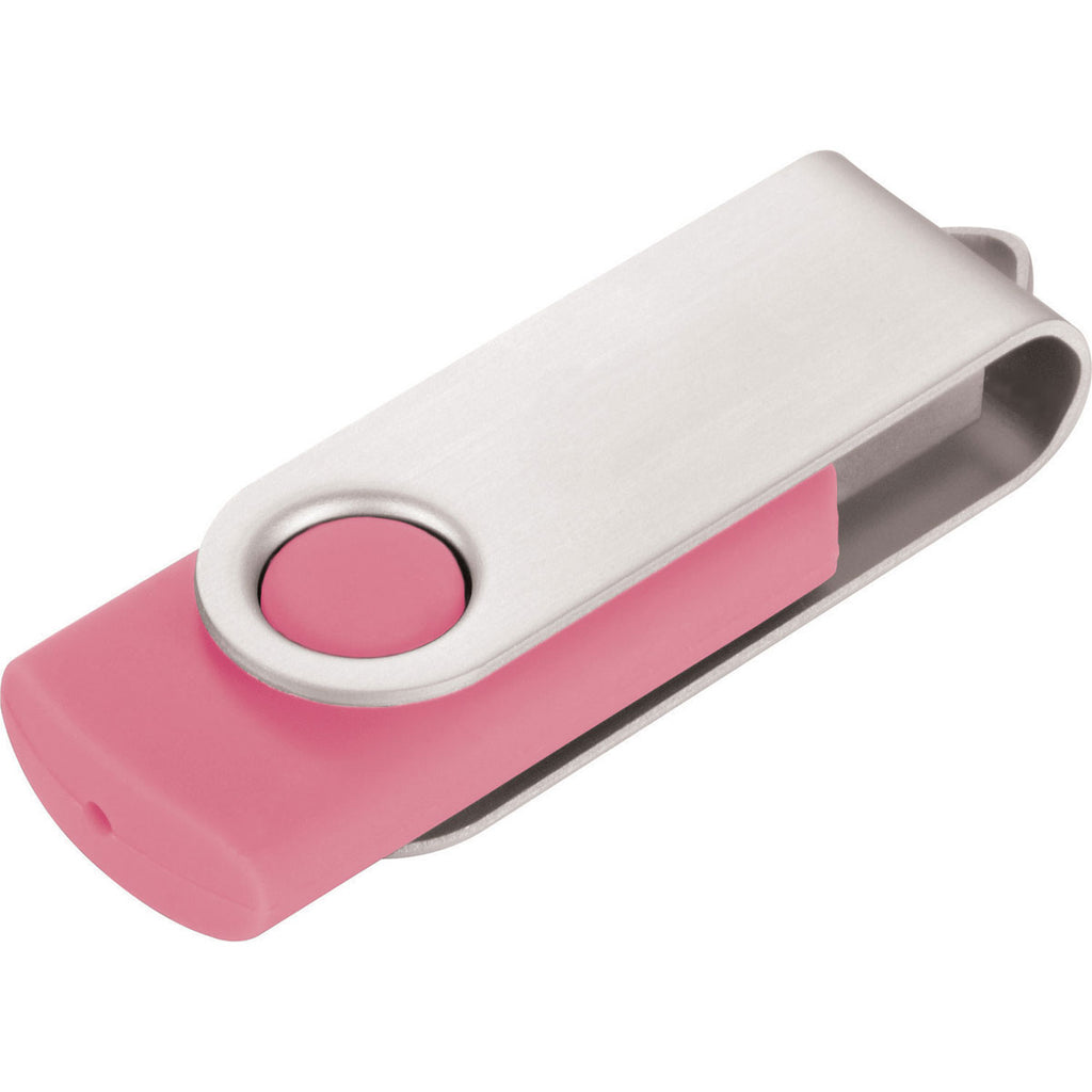 Leed's Pink Rotate Flash Drive 8GB