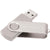 Leed's Silver Rotate Flash Drive 8GB