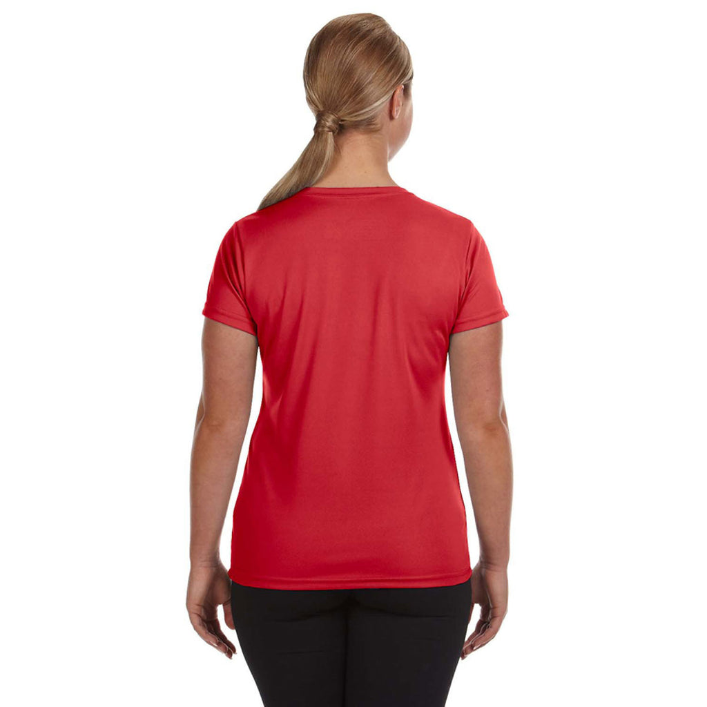 Augusta Sportswear Women's Red Wicking-T-Shirt