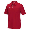 adidas Men's Power Red Climacool Utility Polo