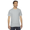 American Apparel Unisex New Silver Fine Jersey Short-Sleeve T-Shirt