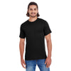 American Apparel Unisex Black Organic Fine Jersey T-Shirt