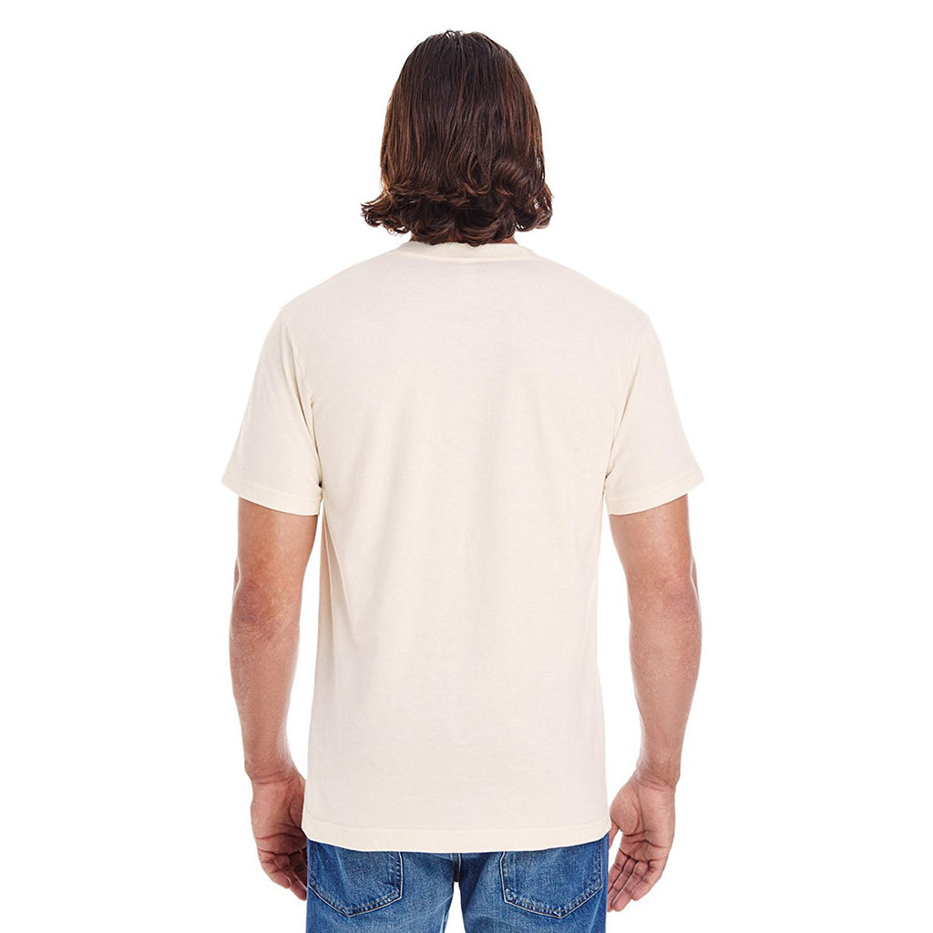 American Apparel Unisex Organic Natural Organic Fine Jersey T-Shirt