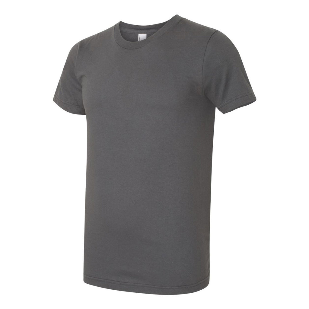 American Apparel Unisex Asphalt Fine Jersey Short Sleeve T-Shirt