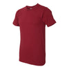 American Apparel Unisex Cranberry Fine Jersey Short Sleeve T-Shirt