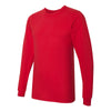 American Apparel Unisex Red Fine Jersey Long Sleeve T-Shirt