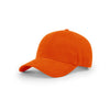 Richardson Orange Lifestyle Structured Solid Vintage Brushed Chino Cap
