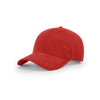 Richardson Red Lifestyle Structured Solid Vintage Brushed Chino Cap