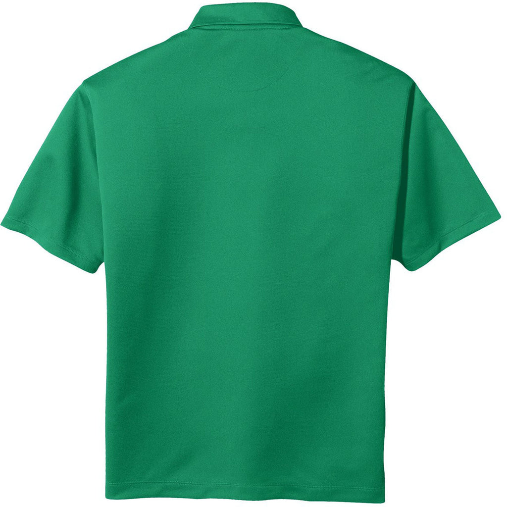 Nike Men's Green Tech Basic Dri-FIT Short Sleeve Polo