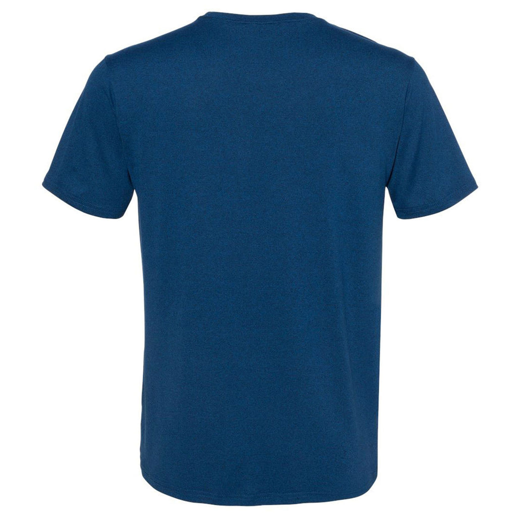 Weatherproof Men's Heather Lapis Blue Cool Last Heathered Lux T-Shirt