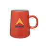 ETS Dark Orange Inverti Ceramic Mug 15 oz