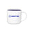 ETS White Monaco Ceramic Mug with Cobalt Blue Lining - 16oz