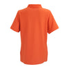 Vantage Women's Orange Soft-Blend Double-Tuck Pique Polo