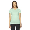 American Apparel Women's Lime Fine Jersey Short-Sleeve T-Shirt
