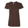 American Apparel Women's Brown Fine Jersey Short Sleeve T-Shirt