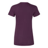 American Apparel Women's Eggplant Fine Jersey Short Sleeve T-Shirt