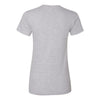 American Apparel Women's Heather Grey Fine Jersey Short Sleeve T-Shirt