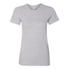 American Apparel Women's Heather Grey Fine Jersey Short Sleeve T-Shirt