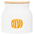 ETS Matte White 16.9 oz Vida Ceramic Container