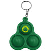 Universal Source Green Pop 3 Bubbles Keychain