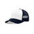 Richardson White/Navy/Navy Mesh Back Alternate Low Pro Foamie Trucker Hat