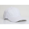 Pacific Headwear White Velcro Adjustable Brushed Cotton Twill Cap