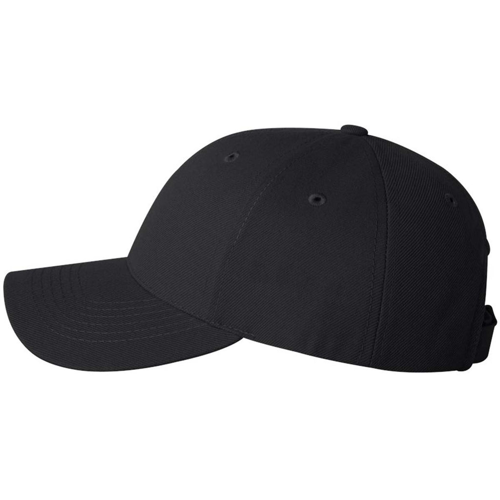 Sportsman Black Wool Blend Cap